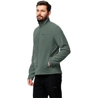 Jack Wolfskin Herren Taunus Fz M Fleece-Jacke, Hedge Green, S EU