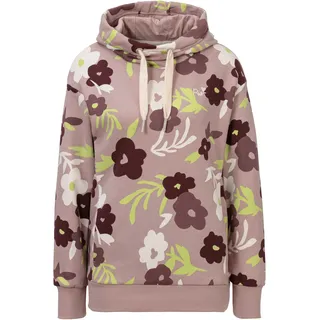 Ragwear Kapuzensweatshirt »YODIS PRINT«, floraler Allover Print rosa