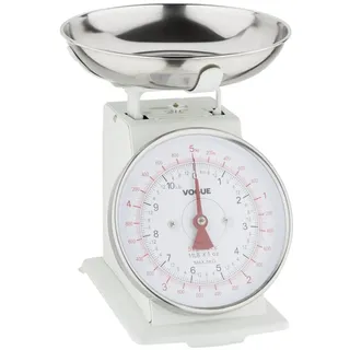 Vogue Küchenwaage Schüssel Top 5Kg/11lbs - Grad. 20g/1oz