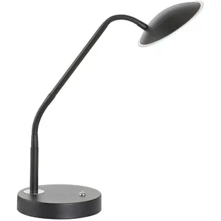 Fischer & Honsel Led-Tischleuchte , Schwarz, Sandfarben , Metall , F , 60 cm , Farbtemperaturwechsler , Nur In Filialen Erhältlich