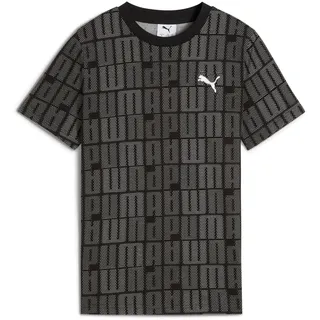 Puma ESS Logo LAB AOP Tee schwarz M