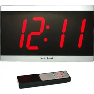 Geemarc BD4000 Digitale Uhr m. Wecker Thermometer Fernbed. - Schwarz