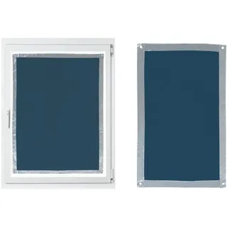 Maximex Wenko, Thermo Fensterschutz mit Saugnäpfen, 59x114cm gegen Kälte und Wärme - Silber