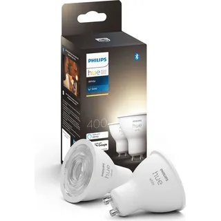 Philips LED-Spot 2er Pack GU10 5 W warmweiß