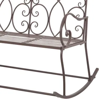 vidaXL Gartenbank 104 x 83 x 89 cm antik-braun