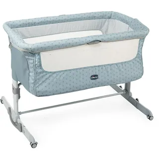 Chicco Next2Me Dream Sage«, mit Matratze, Schaukelfunktion, Faltbare Seite, Höhenverstellbar, 4 und Transporttasche - Beistellbett Babybett für Neugeborene, Co-Sleeping-Kinderbett,