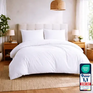 Komfortec Premium Bettwäsche Motiv 240 x 220 cm + 2 x 40 x 80 cm