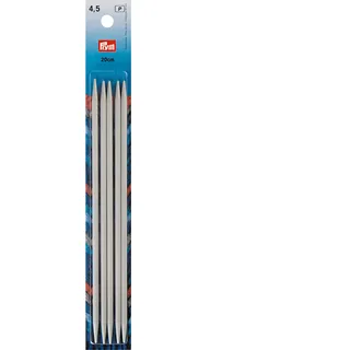 Prym Stricknadelset 20 cm 4,5 mm grau