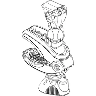 Thule Bike Arm Without Lock 122 Mm Ersatzteil - Black - One Size