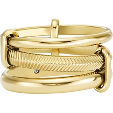 Bild von Prestack-Ring für Damen All Stacked Up Edelstahl goldfarben, JF045937106