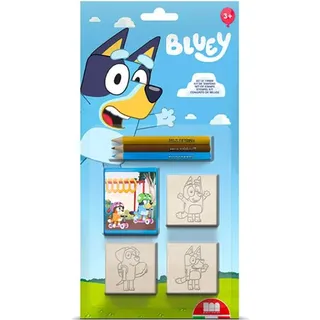 Bluey Briefmarken Blister 3pcs 3120 Multiprint - Blau