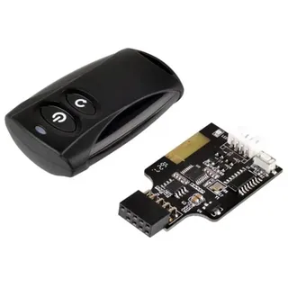 Silverstone ES02 kabelloser Ein-/Ausschalter mit Fernbedienung für PC (ES02-USB / 53014)