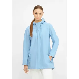 Bench. Steppjacke "642191" Casual Fit, Langarm, mit Reißverschluss, aus Polyester, blau bell