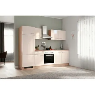 Flex-Well Küchenzeile Orlando 270 cm beige