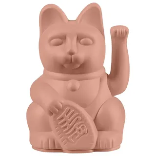 donkey Lucky Cat Mini Pink - Winkekatze, Maneki Neko, 9,8 cm groß