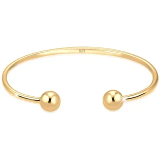 Elli Armband Kugel Ball Geo Bangle Basic 925 Sterling Silber Armbänder & Armreife Damen