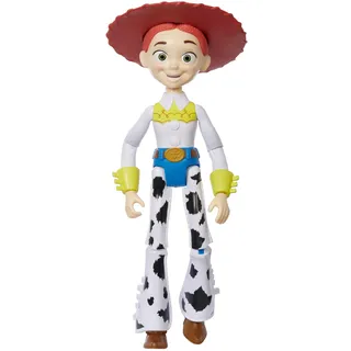 Mattel Disney Pixar - Große Disney Pixar Jessie-Actionfigur, ca. 31 cm, super bewegliche, detailgetreue Cowgirl-Sammelfigur aus Toy Story, Jessie 30