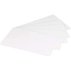 Bild Zebra Plastikkarten, bedruckbar Premier PVC 30 MIL (B x H) 85mm x 54mm Weiß 500er Set