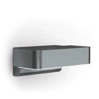 Steinel Außenleuchte Aluminium 14,5x8,8x23 cm inkl. Bewegungsmelder anthrazit