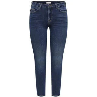JdY Damen Jdyfina Mw Skinny Ankle JNS Dark Bl Noos, Dark Blue Denim, XS / 30L EU