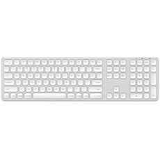 Satechi Wireless Keyboard for up to 3 devices - US - Tastaturen - Englisch - US - Silber