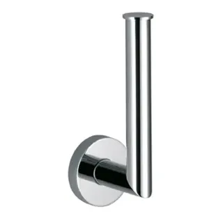 AVENARIUS Serie 200 Reservepapierhalter, Hochwertiger Reserverollen-Halter aus verchromtem Messing, Zur Befestigung an der Wand