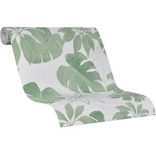 Marburg Vliestapete »Avalon«, Dschungel beige/grün