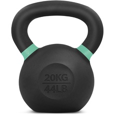 Yes4All XUT6 Pulverbeschichtetes Kettlebell aus Gusseisen, 20 kg