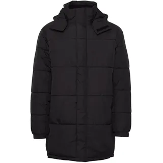 Langmantel SOLID "Parka SDCallen", Herren, Gr. S, schwarz (true schwarz), Obermaterial: 100% Nylon NY., Mäntel Langmantel