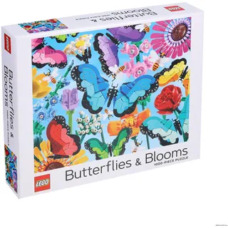 Abrams & Chronicle Books LEGO Butterflies & Blooms 1000-Piece Puzzle