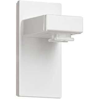 Estika Plissee Halterung zum Kleben ● 4 Stück ● Weiß ● Für Nicht öffenbare und feststehende Fenster ● Zum Aufkleben auf den Rahmen