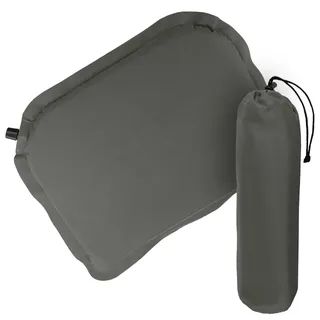 ALPIDEX Selbstaufblasendes Camping Sitzkissen 40 x 30 x 3,8 cm Stadion Thermo Kissen Isolierend Outdoor Sitzmatte Ultraleicht, Farbe:Stone Grey