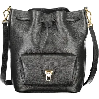Coccinelle Damen Handtasche aus Leder in Schwarz E1TFK230201_NE001 - Schwarz