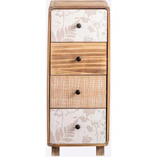 Kommode HEINE HOME, rosa (natur, altrosé), B:30cm H:74cm T:30cm, MDF, Sideboards, Kommode