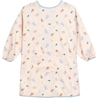 LÄSSIG Malschürze »Happy Fruits, light blue« GOTS made with organic materials, zertifiziert durch BCS 27262, blau