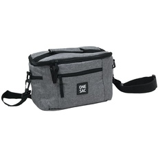 Thermotasche, Grau (7 Liter) (26 × 18 × 15)