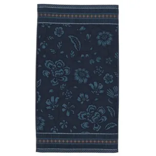 Pip Studio Handtuch Jasmin 55 x 100 cm Baumwolle Blau