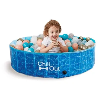 All for Paws 8002 Chill Out - Splash und Fun - Hundepool groß - 160 cm