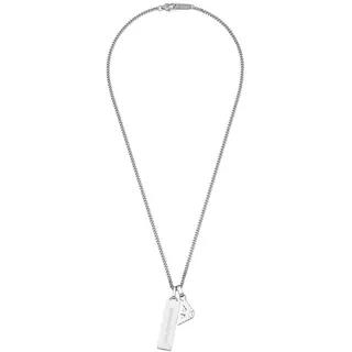 Emporio Armani Herren Silberfarbene Halskette, EGS3306040
