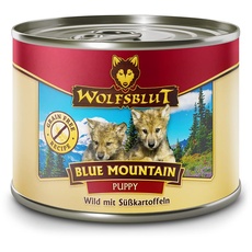 Wolfsblut Blue Mountain Puppy - 200 g (6 Stück)