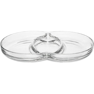 Leonardo Snackschale , Transparent , Glas , rund , 18x3.50x27 cm , Geschirr, Schalen & Schüsseln, Glasschalen