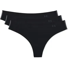 Bild PS Thong String 3er Pack Damen schwarz