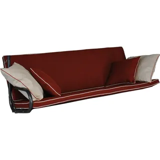 ANGERER Freizeitmöbel GmbH Hollywoodschaukel Auflage Elegance Style - passend für viele 3-Sitzer Hollywoodschaukeln - Schaukelauflage Made in Germany (Terra)