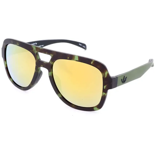Adidas Aor011-140030 Sonnenbrille - Havana / Green Green - One Size