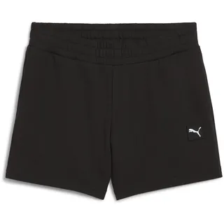 Puma Damen ESS Elevated Mid-Rise Shorts 5" Gestrickte Shorts, PUMA Black, M