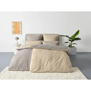 Bruno Banani Merlin Meliert Beige 155 x 220 cm + 80 x 80 cm