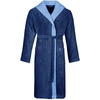 Bugatti Bademantel , Blau , Textil , onesize , Gr. Xxl , ISO 9001, Oeko-Tex® Standard 100 , Taschen, besonders flauschig, hochwertige Qualität, modische Optik , Heimtextilien, Badtextilien, Bademäntel