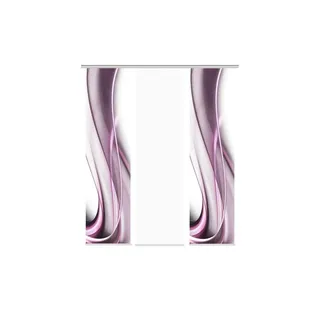 HOME WOHNIDEEN Schiebevorhang ¦ lila/violett ¦ Maße (cm): B: 60