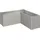 Belvedere MIDI 152 x 152 x 61 cm Quarzgrau