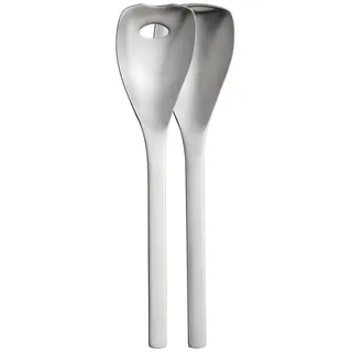 Puresigns Salatbesteck ONE Extra' 2-teilig, Servierbesteck, Silber